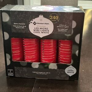 Member's Mark LED Micro Wire Lights - Cool White